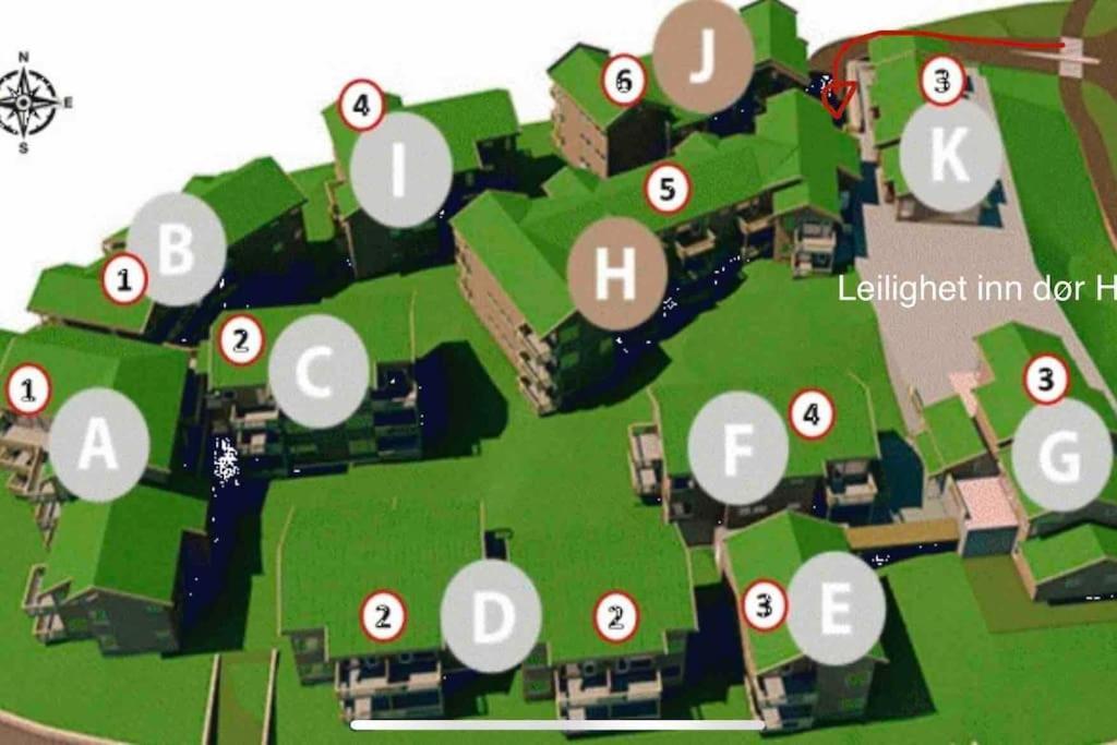 Nice Apartment On Geilotunet, Close To City Center المظهر الخارجي الصورة